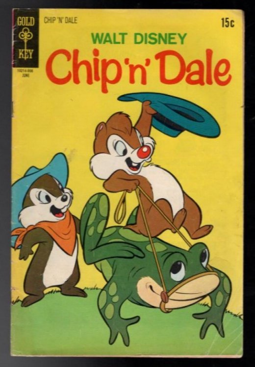 Walt Disney Chip 'n' Dale Gold Key Comic Books # 7 june 1970
