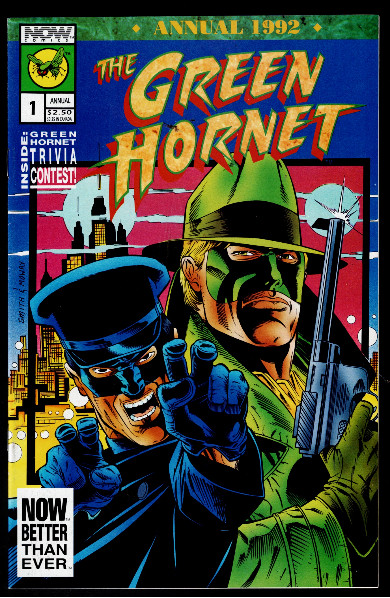 The Green Hornet Annual # 1 (Now 1992) Vintage Comics
