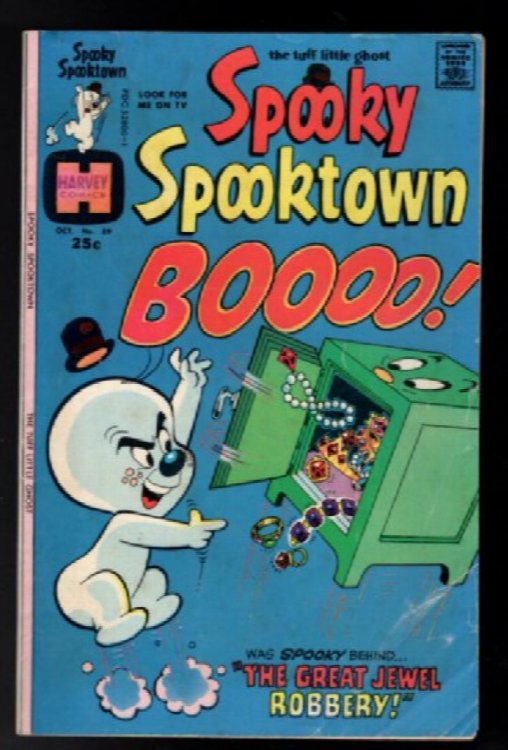 Harvey Comics Spooky Spooktown Boooo comic book # 59 October 1975