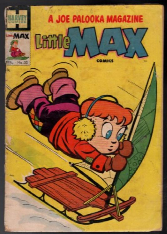 Little Max Comics #33: Golden Age Humor Comic 1955 - Ham Fisher Presents A Joe Palooka Magazine
