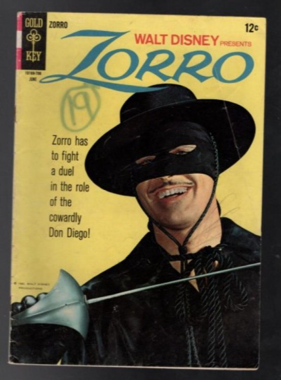 Gold Key - Walt Disney Presents - Zorro #6