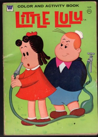 Little LuLu Vintage 1973 Whitman Color & Activity Book READ