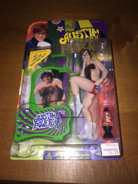 Mezco Austin Danger Powers Action Figure 1999 New In Package