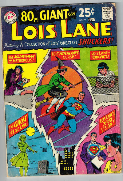 SUPERMAN'S GIRLFRIEND LOIS LANE #77 1958-1974 VOLUME 1 DC