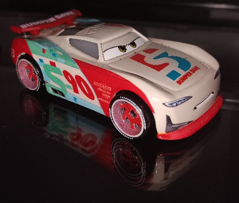 Disney Pixar Cars 3 No.90 Bumper Save 1:55 Diecast Model Toys Car Loose