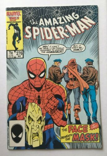 Amazing Spider-Man #276 VF+ Hobgoblin Revealed 1986 Marvel Comics Key Issue