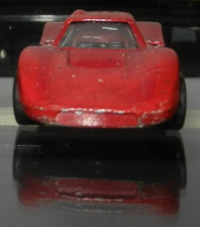 Hot Wheels Redline Ford MK IV Red Enamel Interior Adult Collectors Toy Race Car