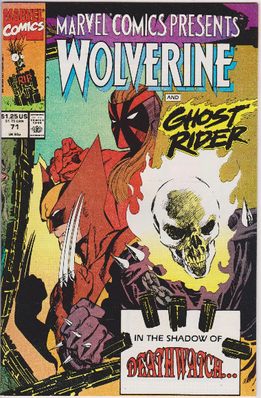 Marvel Comics Presents #71,Vol.1,Marvel Comics,High Grade,John Byrne Cover