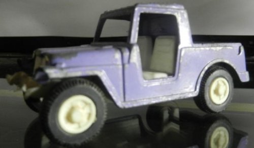 Tootsistoy Diecast & Plastic Off Road Pick-Up Truck Hitch Toy Vehicle Purple