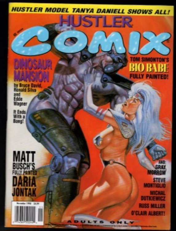 hustler comix nov., 1998