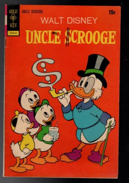 Walt Disney Uncle Scrooge 103 1972 GOLD KEY Back To Long Ago