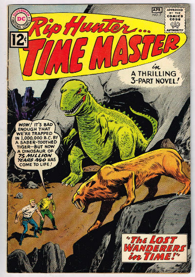 RIP HUNTER, TIME MASTER #7 1962 VOLUME 1 DC