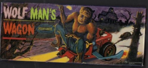 Polar Lights Wolfman's Wagon Plastic Model Kit Factory Sealed 1999