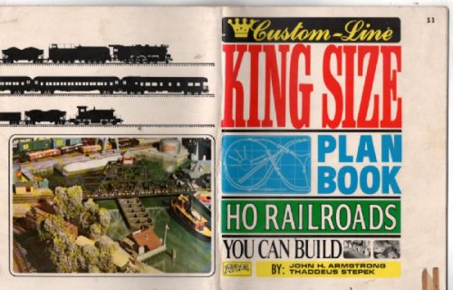Custom-Line King Size Plan Book: HO Railroads You Can Build