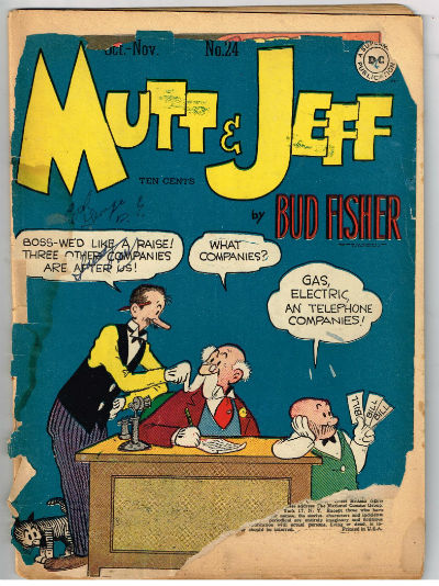 MUTT AND JEFF #24 1946,Oct.-Nov. VOLUME 1 DC