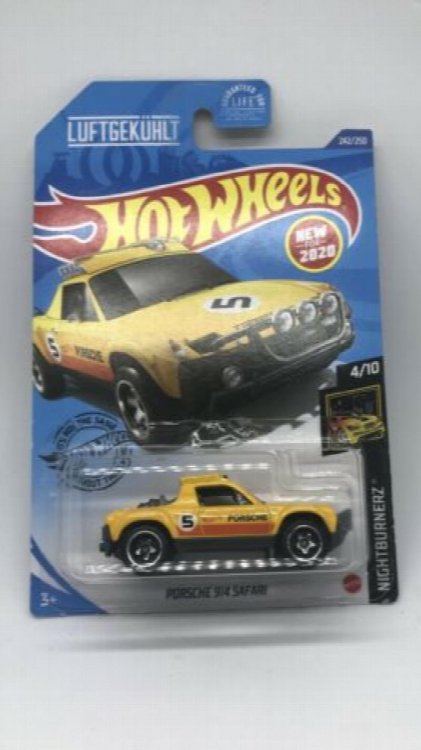 hot wheels Porsche 914 Safari HW Nightburnaz Yellow