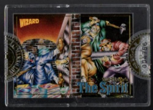 Wizard Magazine The Spirit Single Trading Card [Limited Edition, sealed and numbered.