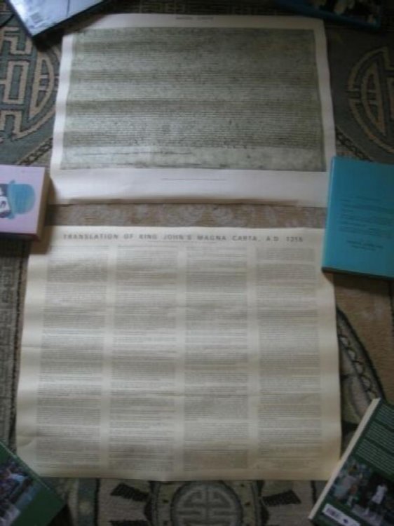 Vintage Reproduction - Magna Carta (Translation & Facsimile)1965 (England)