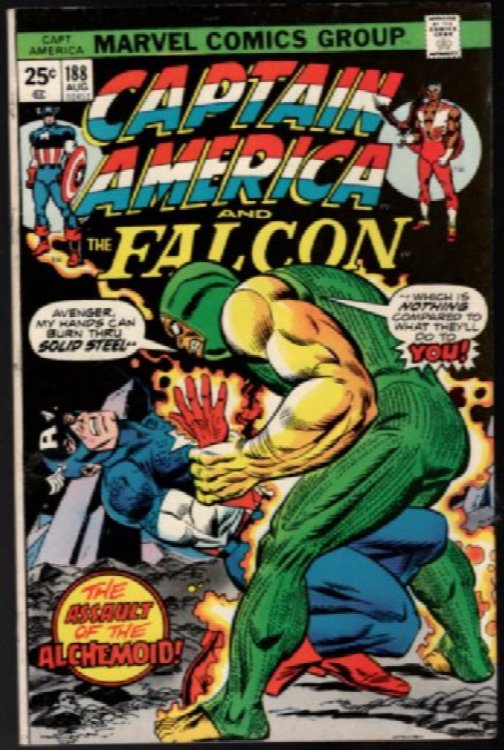 Captain America and the Falcon #188 Marvel 1975 Comic Book