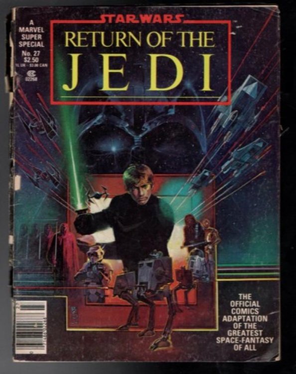 1983 MARVEL SUPER SPECIAL #27 Star Wars RETURN OF THE JEDI