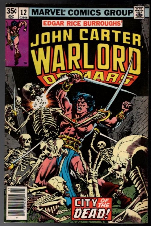 John Carter:Warlord of Mars #12