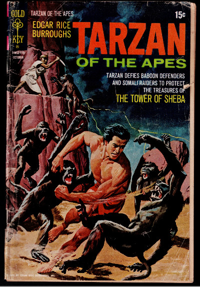 Tarzan (Gold Key) #204 POOR; Gold Key low grade - October 1971 Of The Apes