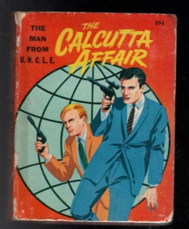 The Man From Uncle The Calcutta Affair, A Big Little Book,1967(VINTAGE Children'