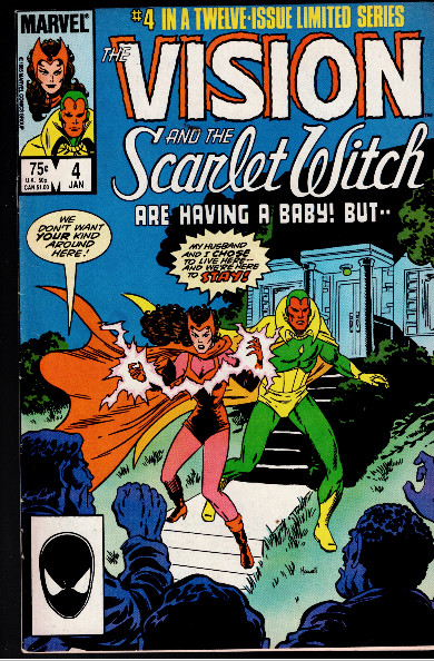 VISION AND SCARLET WITCH #4 (Marvel Comics 1986)