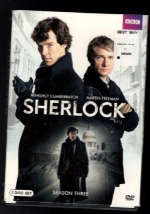 BBC Sherlock Season 3 (2 Disc DVD Set)
