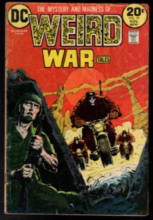 DC Comics Weird War Tales #19 Horror Military 1972 Bronze Age