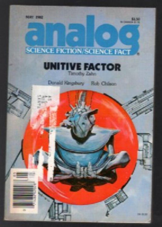 8 Analog Science Fiction January, March 1,March 29,May,June, August, September and December 1982 Timothy Zahn