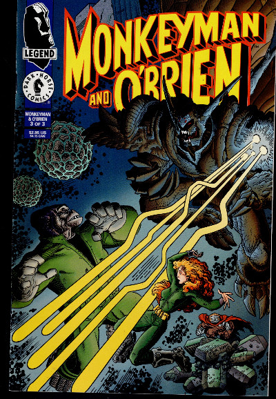 Monkeyman And O'Brien SPECIAL 1995 DARK HORSE COMIC BOOK