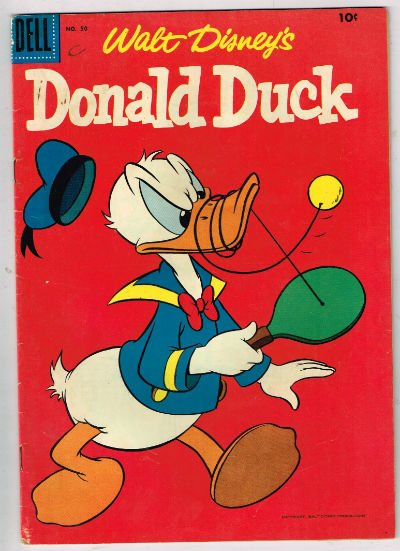 DONALD DUCK #50  1956,Nov.-Dec.  VOLUME 1  DELL