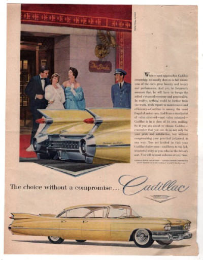 1959 Cadillac Ad:Look magazine