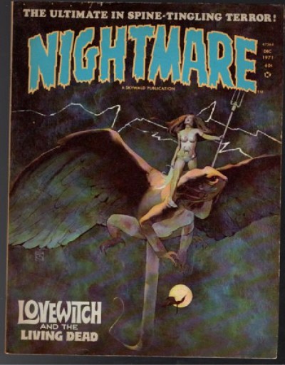 Skywald Magazine Nightmare #6 Dec 1971 Jeff Jones Cover