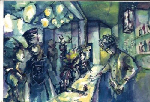Absinthe night cafe