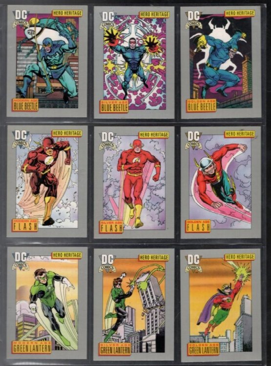 1991 Impel DC Comics Cosmic Trading Cards:1-66