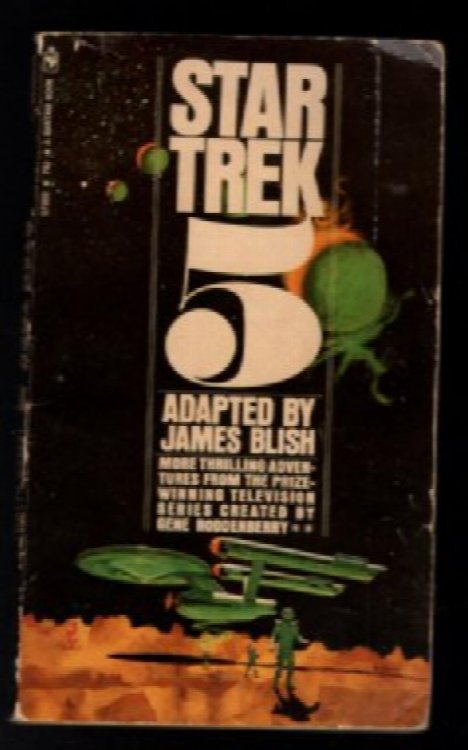 STAR TREK 5-Adapted by JAMES BLISH--Paperback-Bantam