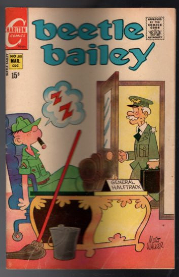Beetle Bailey #80 Charlton Comics 1971 Mort Walker FN-