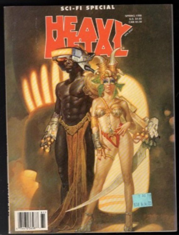 Heavy Metal Vol 12 #1 Spring 1998 Sci-Fi Special FN Frezzato Tenuta 1977 Series