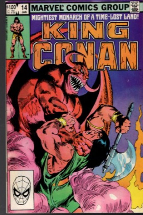 King Conan #14 Direct Edition (1983)