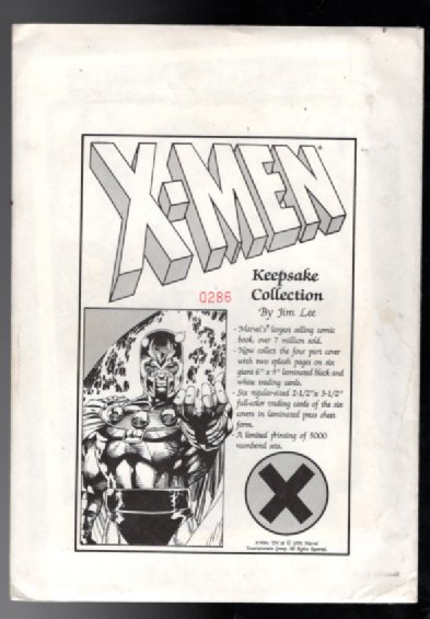 Keepsake 1991 Marvel Comic Book Keepsake Collection Numbered Proof Set Autograph