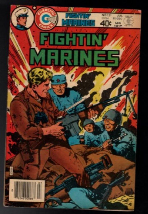 1980 Fightin' Marines Volume 12 Number 151 Charlton Comics