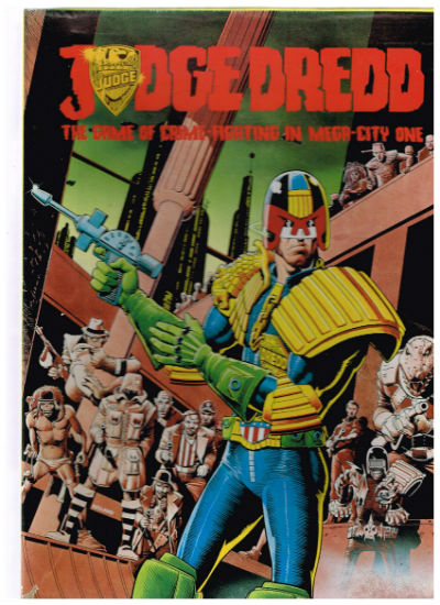 Judge Dredd:the game of crime-fighting in Mega-City one