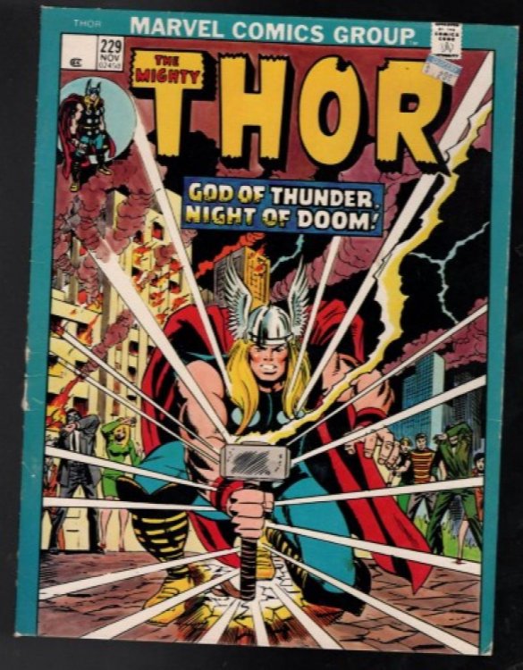 Thor #229:God of thunder<br/>Night of Doom!-school Folder.