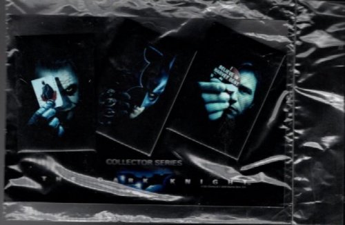 collector series the dark knight 3 pinback set