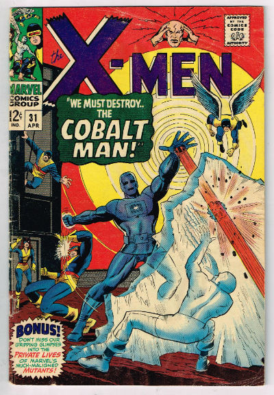 UNCANNY X-MEN #31 1967 VOLUME 1 MARVEL