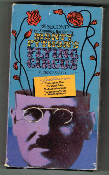 Monty Python's Flying Circus - Series 2 - Episodes 11-13,the second in sequence not quality Monty Python's Flying circus video cassette