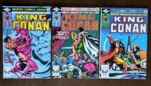 King Conan #5 thru #7