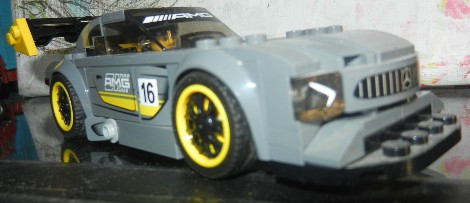 LEGO Speed Champions Mercedes-AMG GT3 Set 75877 195pcs - No box or instructions